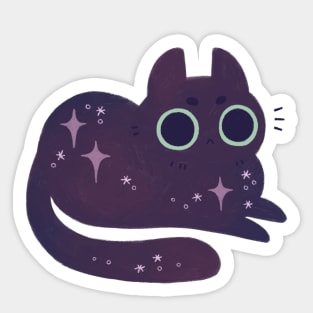 Space Cat Sticker